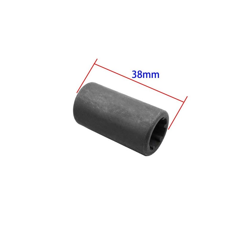 UTMALL 13.5MM Brake Caliper Socket 7 POINTS 3/8" DRIVE 38mm LONG FOR AUDI 7 Teeth Socket - Image 3